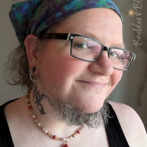 Cozy Cottagecore Gnome & Mushroom Necklace with Gaea Beads