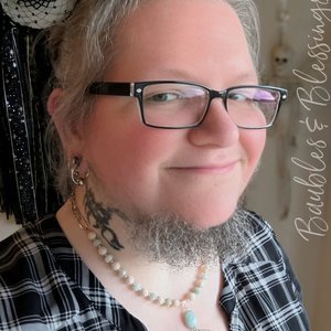 Goddess Necklace with Amazonite, Riverstone & Beadfreaky Focal