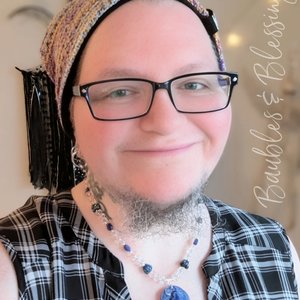Sodalite & Quartz Goddess of Willendorf Necklace