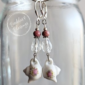 RESERVED for M: Custom Teapot Earrings