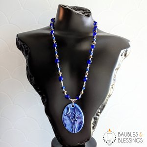 Goddess Necklace for Protection & Calming