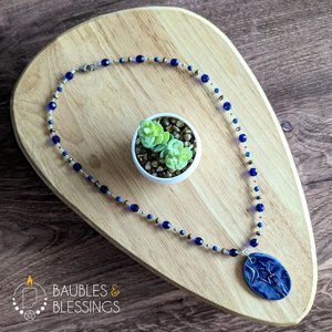 Goddess Necklace for Protection & Calming