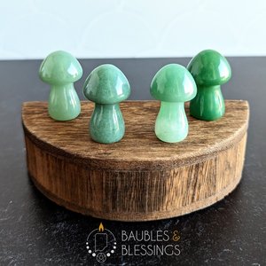 Crystal Mushrooms: Choose Your Stone
