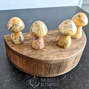 Crystal Mushrooms: Choose Your Stone