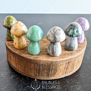 Crystal Mushrooms: Choose Your Stone