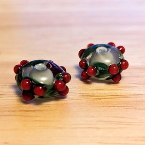 RESERVED for L: CUSTOM Jolly AF Holly Earrings 