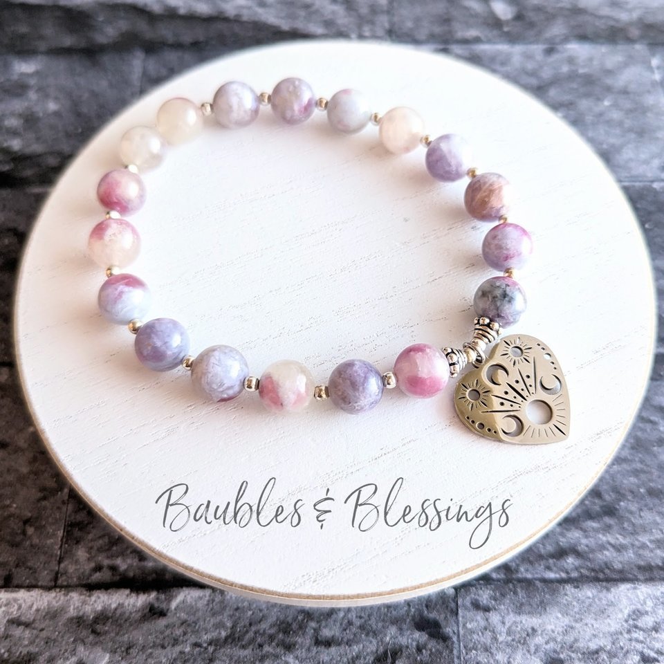 RAOK for Shay: Pink & Red Quartz Bracelet