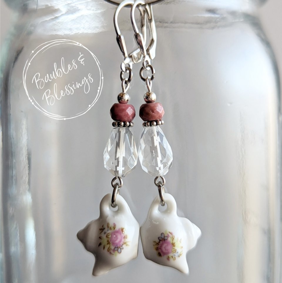 RESERVED for M: Custom Teapot Earrings