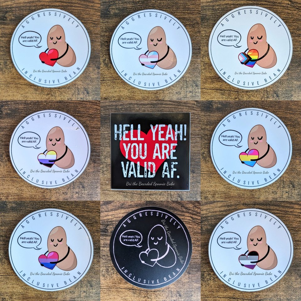 Stickers Group B: Individual & Mixed Packs