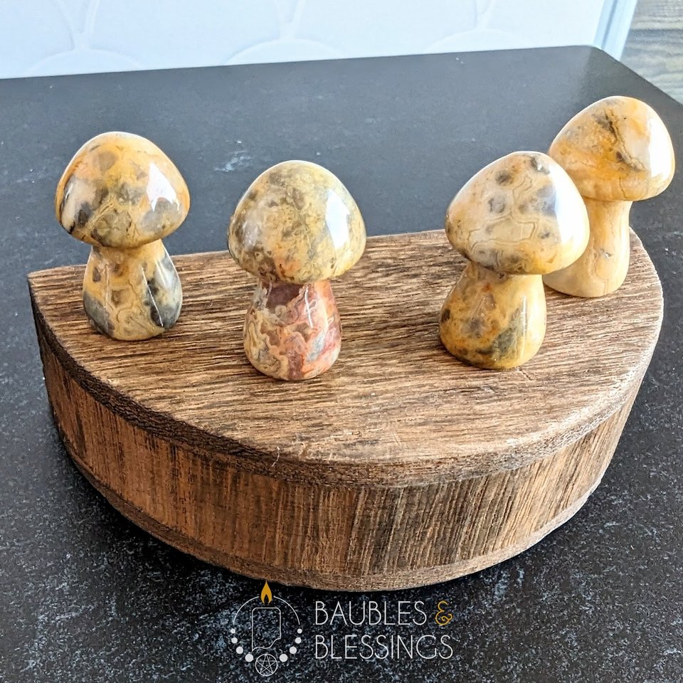 Crystal Mushrooms: Choose Your Stone