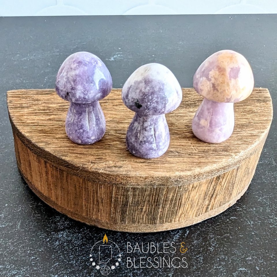 Crystal Mushrooms: Choose Your Stone