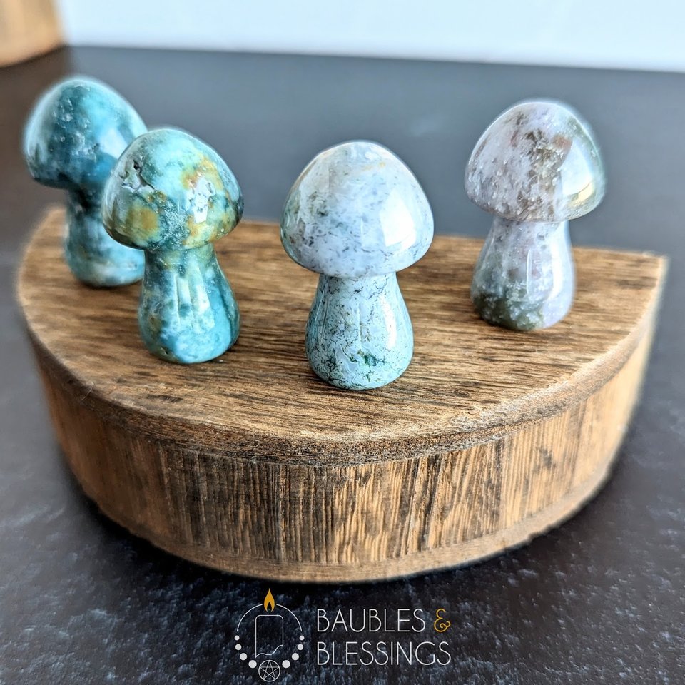 Crystal Mushrooms: Choose Your Stone