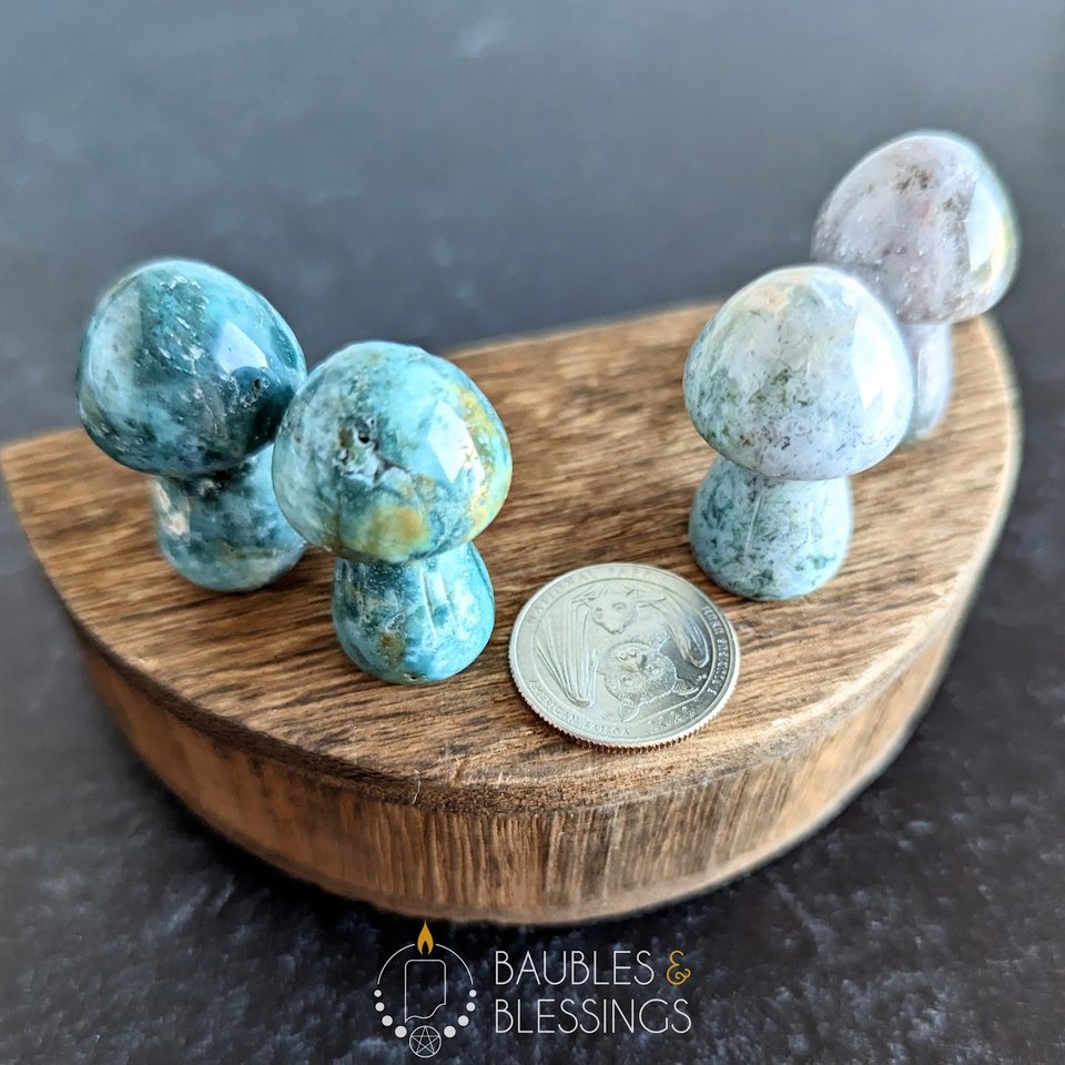 Crystal Mushrooms: Choose Your Stone