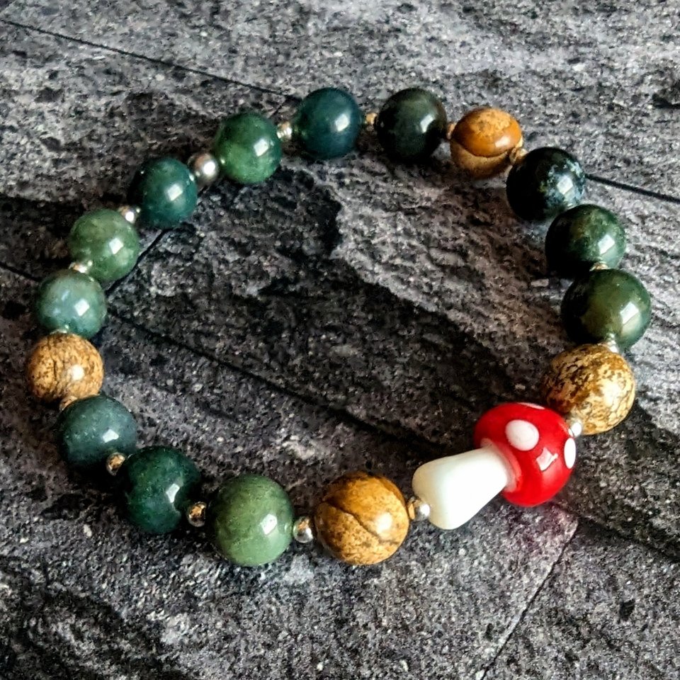 RESERVED for C: Mushie Bracelet