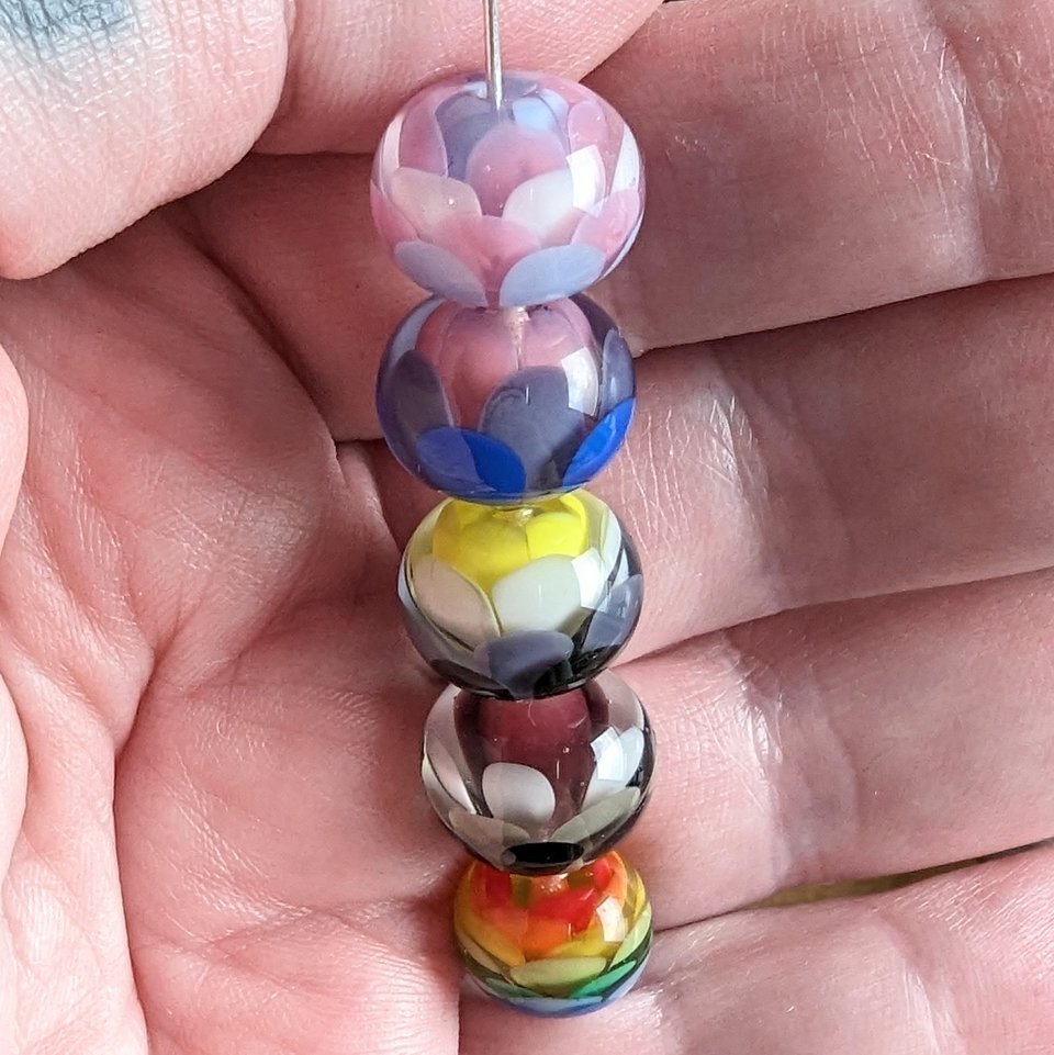 Elegant Rainbow Flower Bracelet with Quartz or Onyx (MTO)