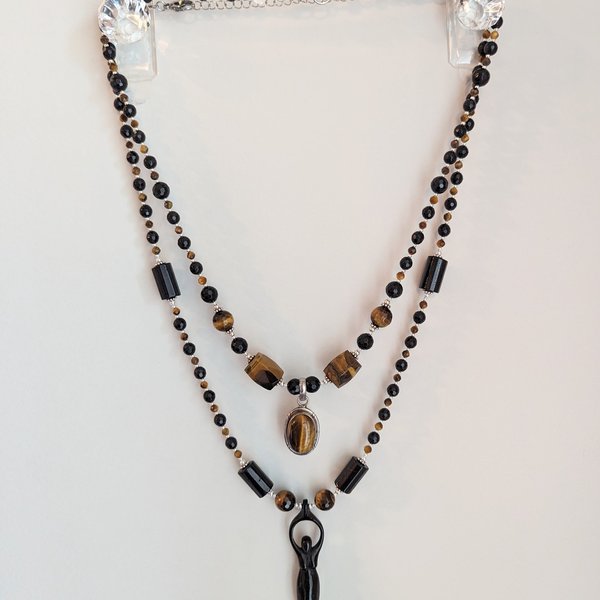 RESERVED for L: Custom Set with Tiger's Eye